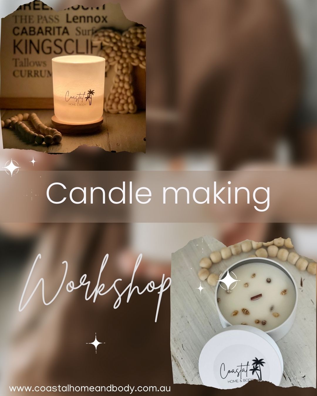 Candle Making Workshop - Sunday, 29th June 10am
