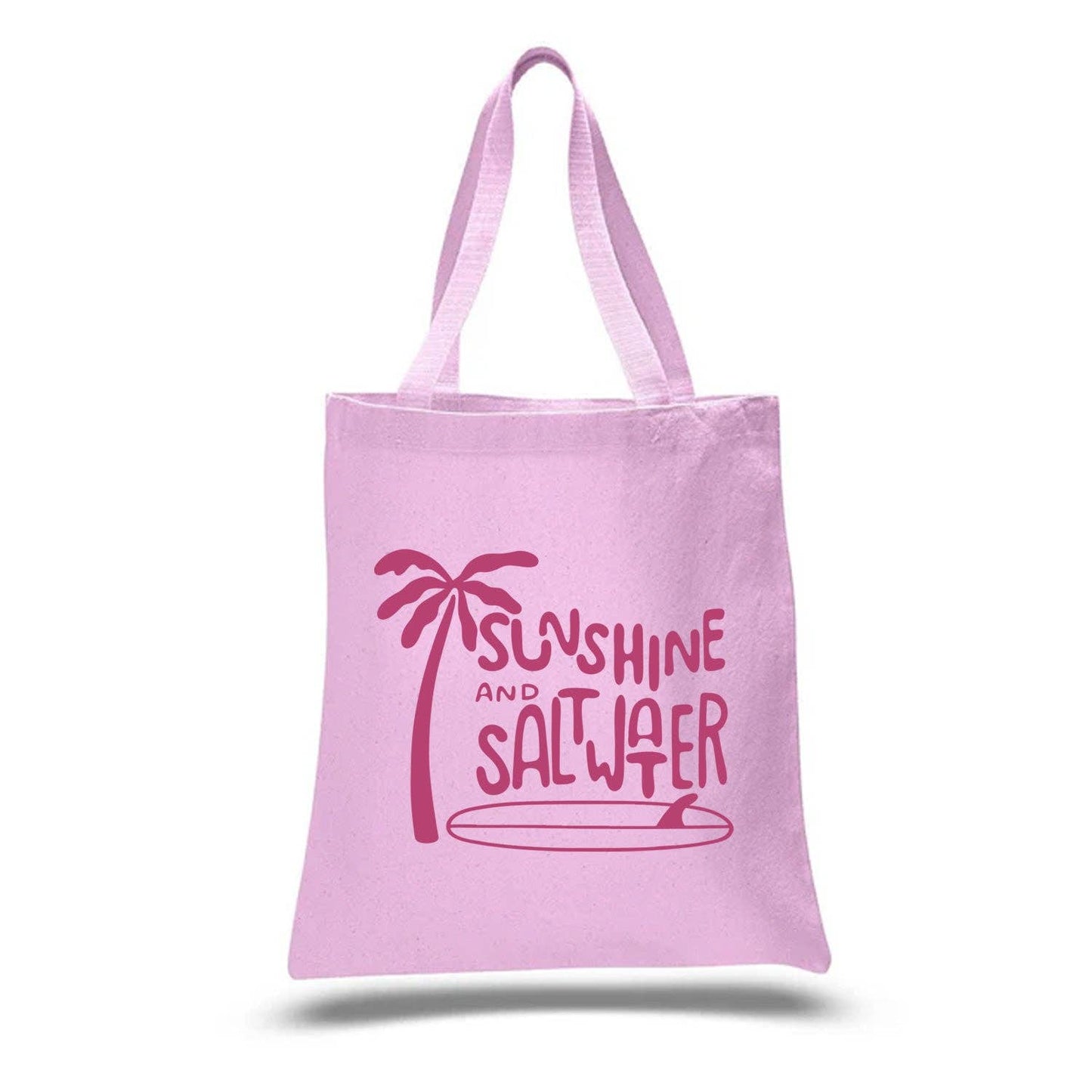 Sun, Salt + Surf (P!NK)| Canvas Tote