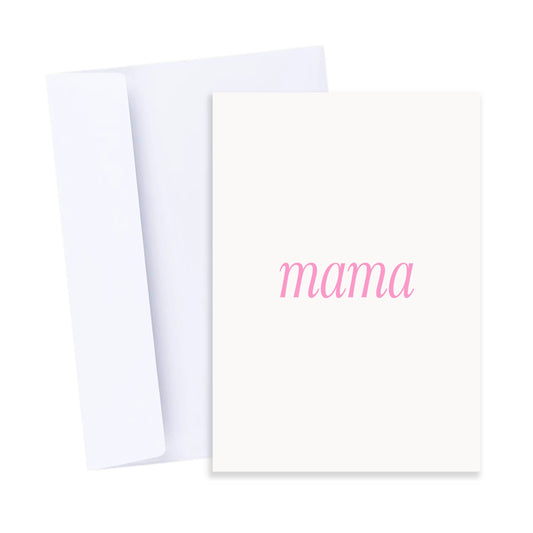 Mama Card | Pregnancy New Mum Baby Shower Card, Mother's Day