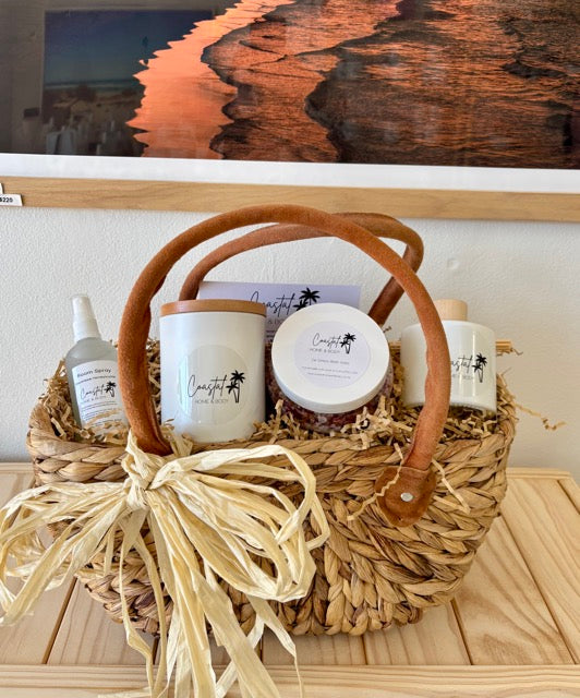 The Beach House Gift Basket