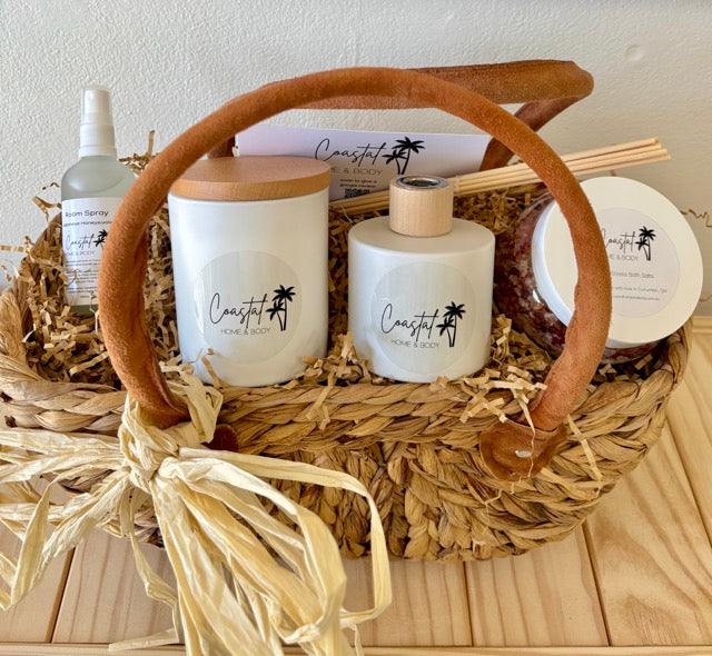 The Beach House Gift Basket