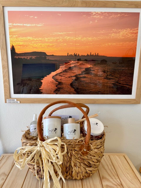 The Beach House Gift Basket